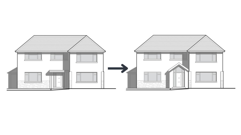 Planning Application for a house extension Bournemouth Christchurch Poole Council